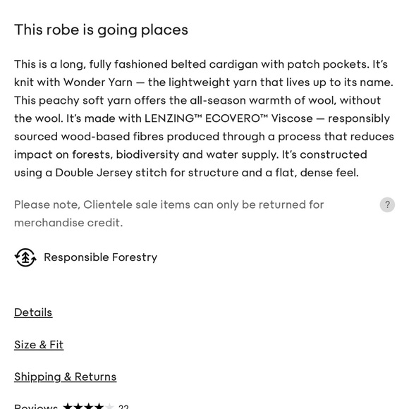 Babaton NWT TY Long Cardigan in Total Eclipse - Picture 6 of 12